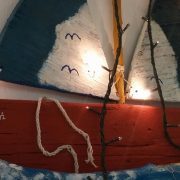 Greek Christmas boat