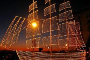 greek christmas boat