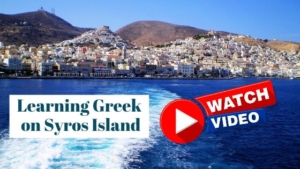 learn greek in syros video
